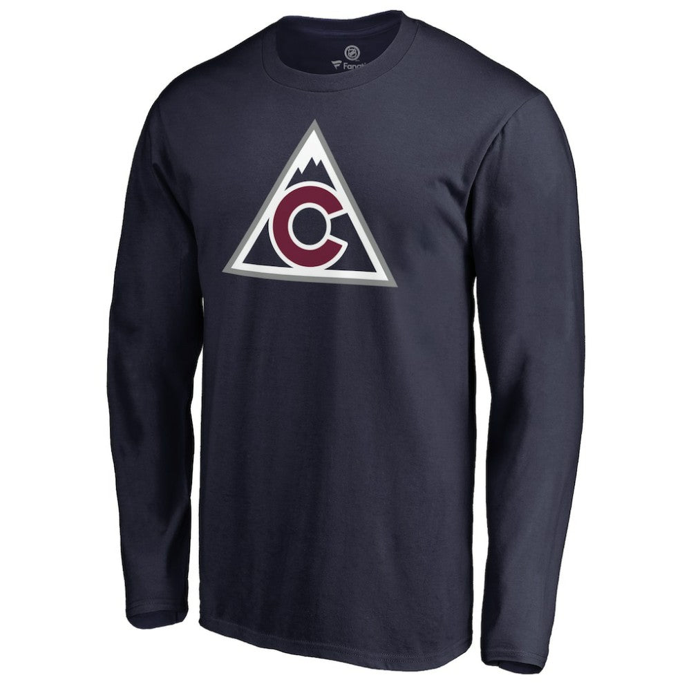 Colorado Avalanche Team Alternate Long Sleeve T-Shirt Navy
