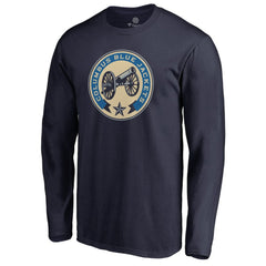 Columbus Blue Jackets Team Alternate Long Sleeve T-Shirt Navy