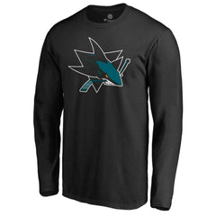 San Jose Sharks Team Alternate Long Sleeve T-Shirt Black