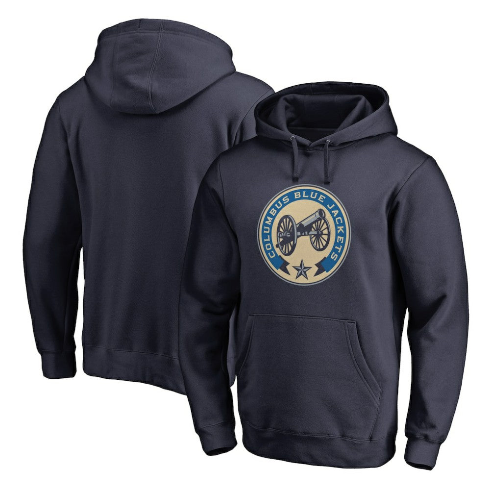 Columbus Blue Jackets Team Alternate Pullover Hoodie Navy