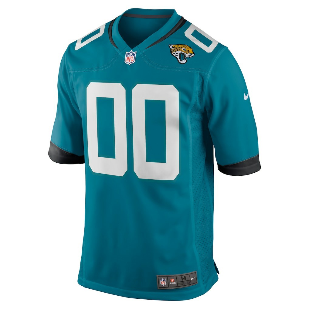 Jacksonville Jaguars Youth Custom Game Jersey - Teal