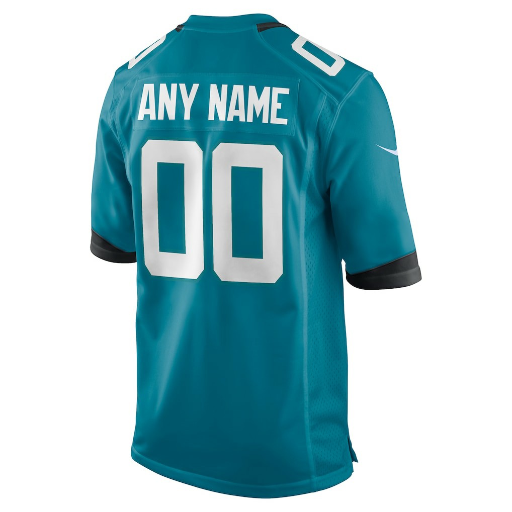 Jacksonville Jaguars Youth Custom Game Jersey - Teal