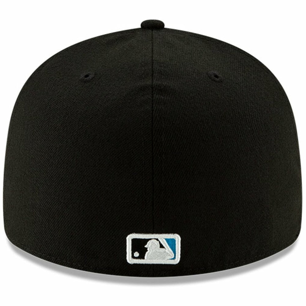 Miami Marlins Authentic Collection On-Field Low Profile 59FIFTY Fitted Hat Black | New Era