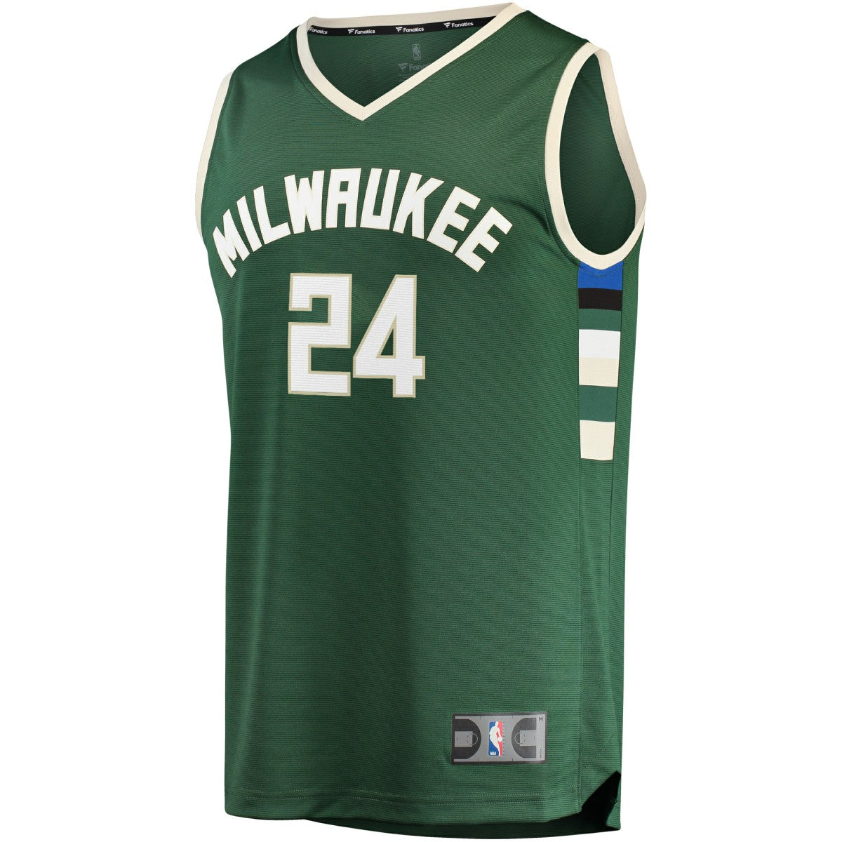 Pat Connaughton Milwaukee Bucks Fast Break Replica Jersey - Icon Edition - Hunter Green