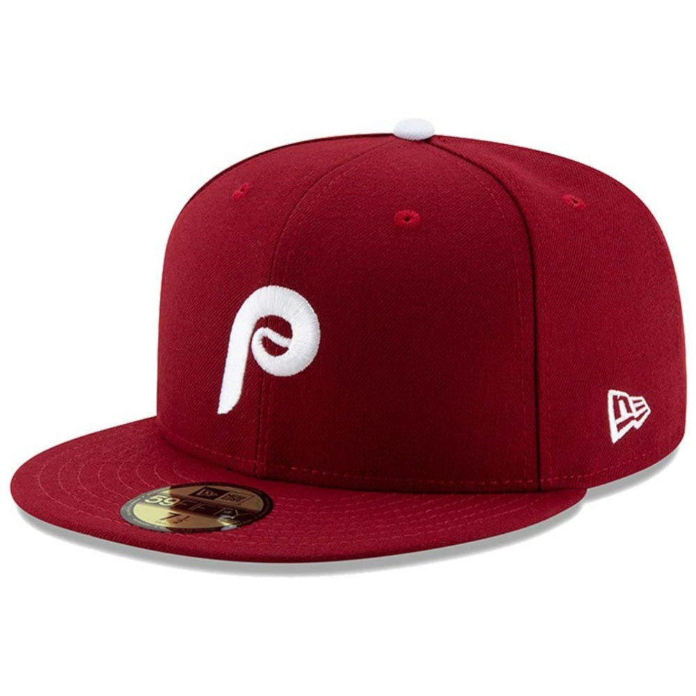 Philadelphia Phillies Alternate 2 Authentic Collection On-Field 59FIFTY Fitted Hat Maroon | New Era