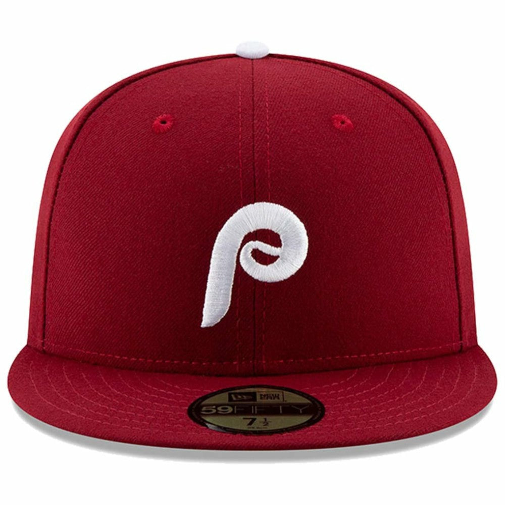 Philadelphia Phillies Alternate 2 Authentic Collection On-Field 59FIFTY Fitted Hat Maroon | New Era
