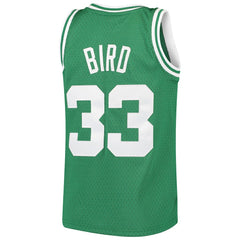 Larry Bird Boston Celtics Youth Hardwood Classics Swingman Throwback Jersey - Kelly Green