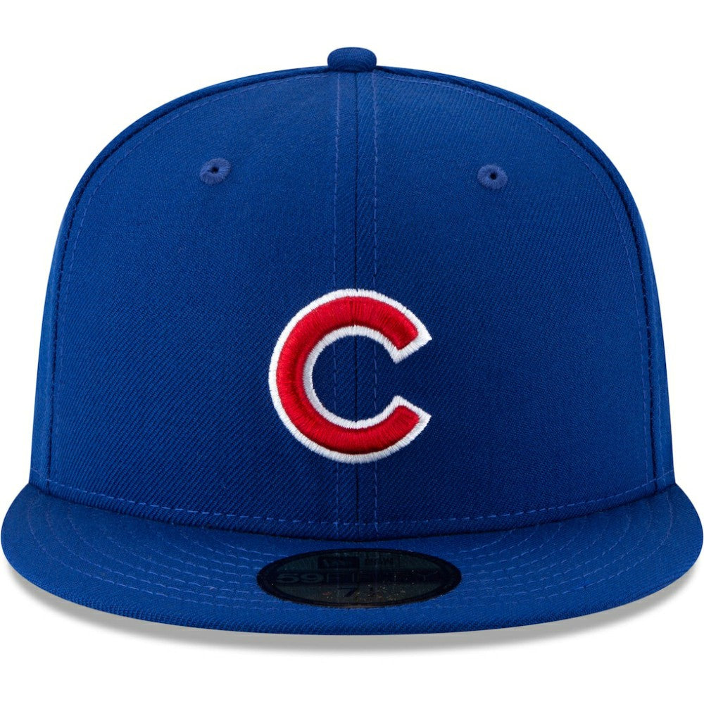 Chicago Cubs 2016 World Series Wool 59FIFTY Fitted Hat Royal | New Era