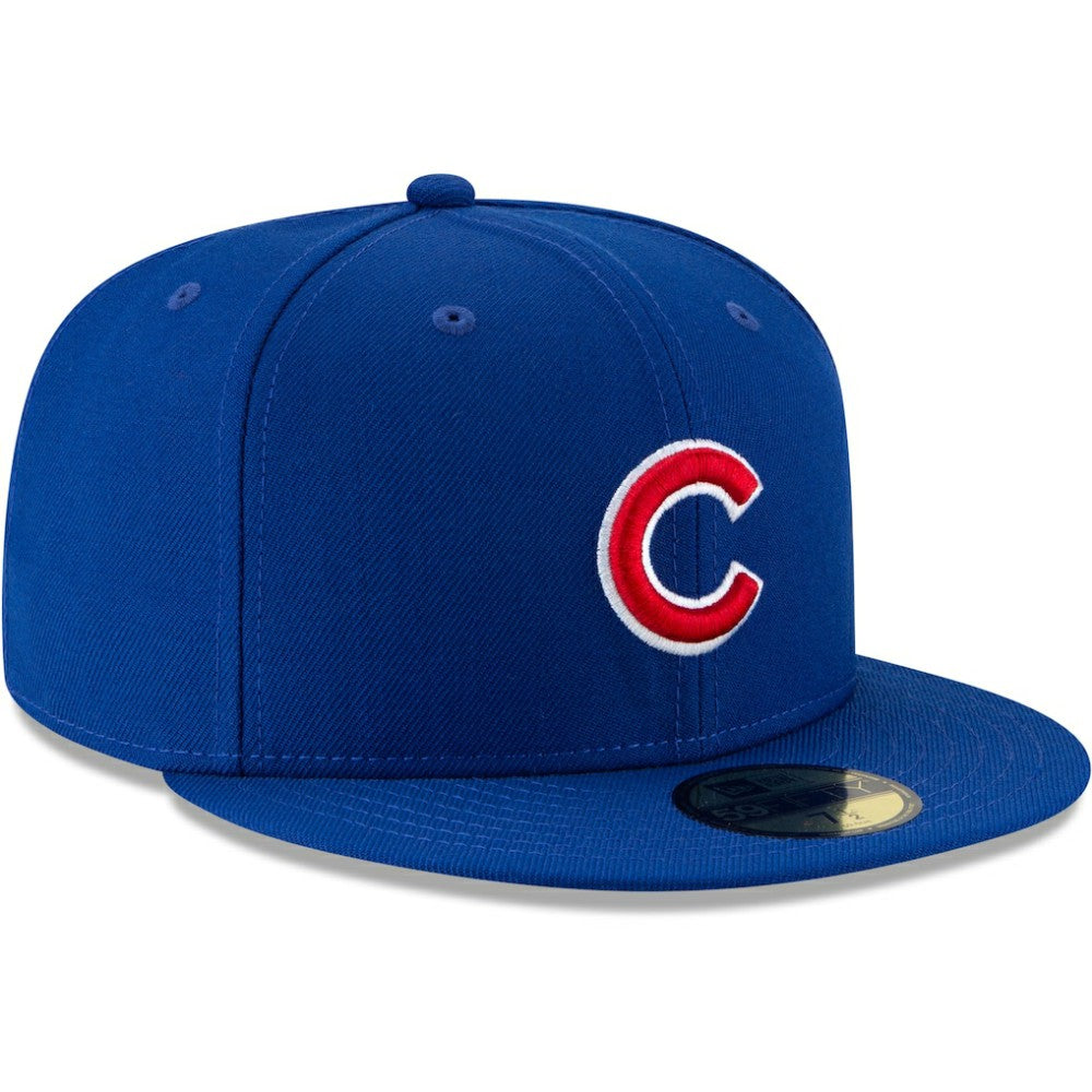 Chicago Cubs 2016 World Series Wool 59FIFTY Fitted Hat Royal | New Era