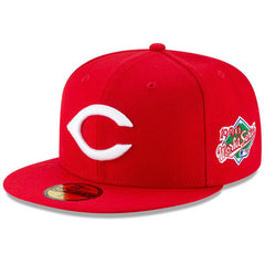 Cincinnati Reds 1990 World Series Wool 59FIFTY Fitted Hat Red | New Era
