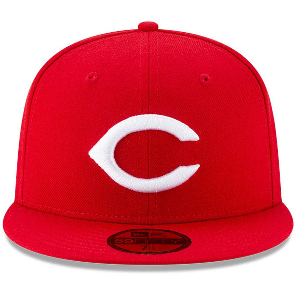 Cincinnati Reds 1990 World Series Wool 59FIFTY Fitted Hat Red | New Era