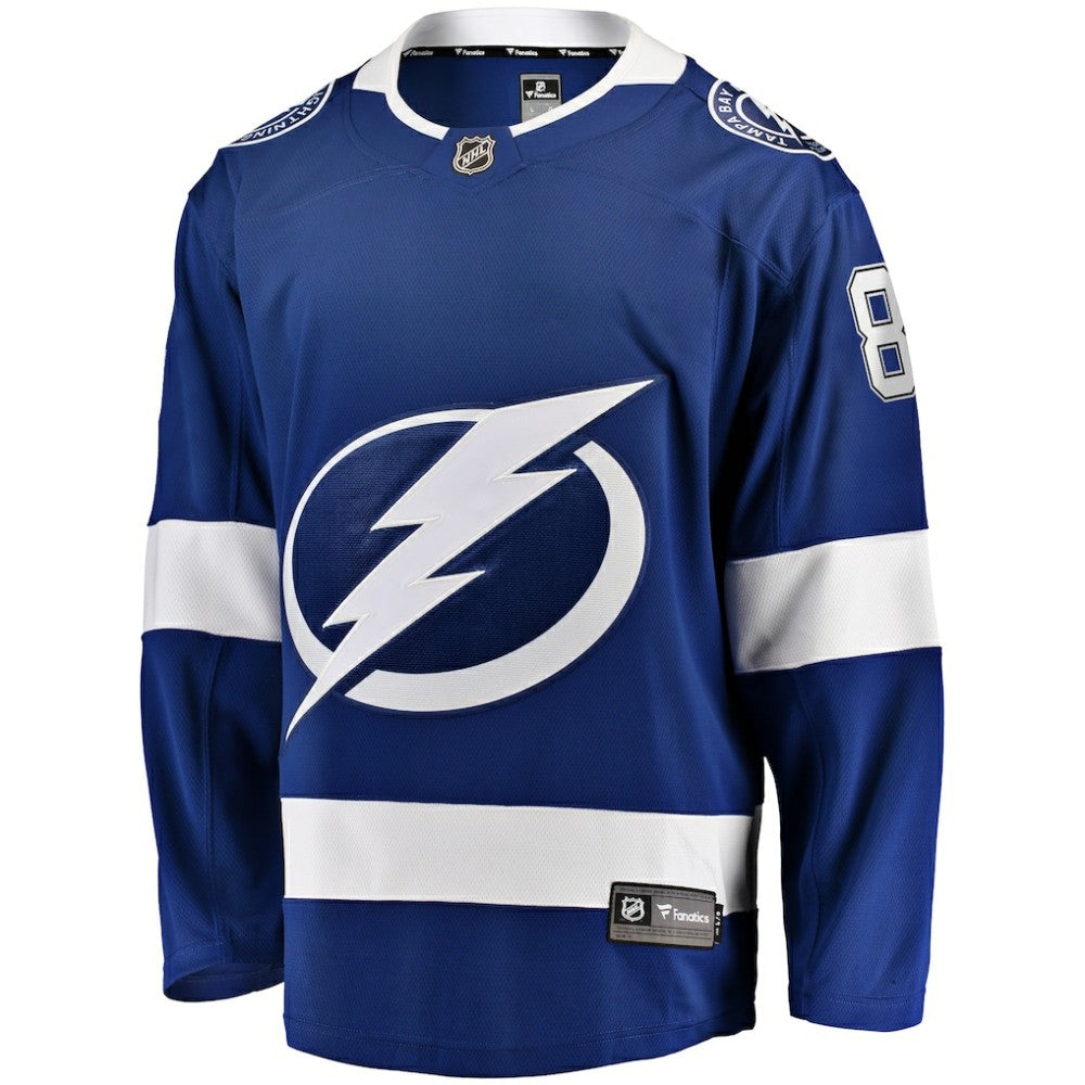 Erik Cernak Tampa Bay Lightning Fanatics Home Breakaway Player Jersey Blue