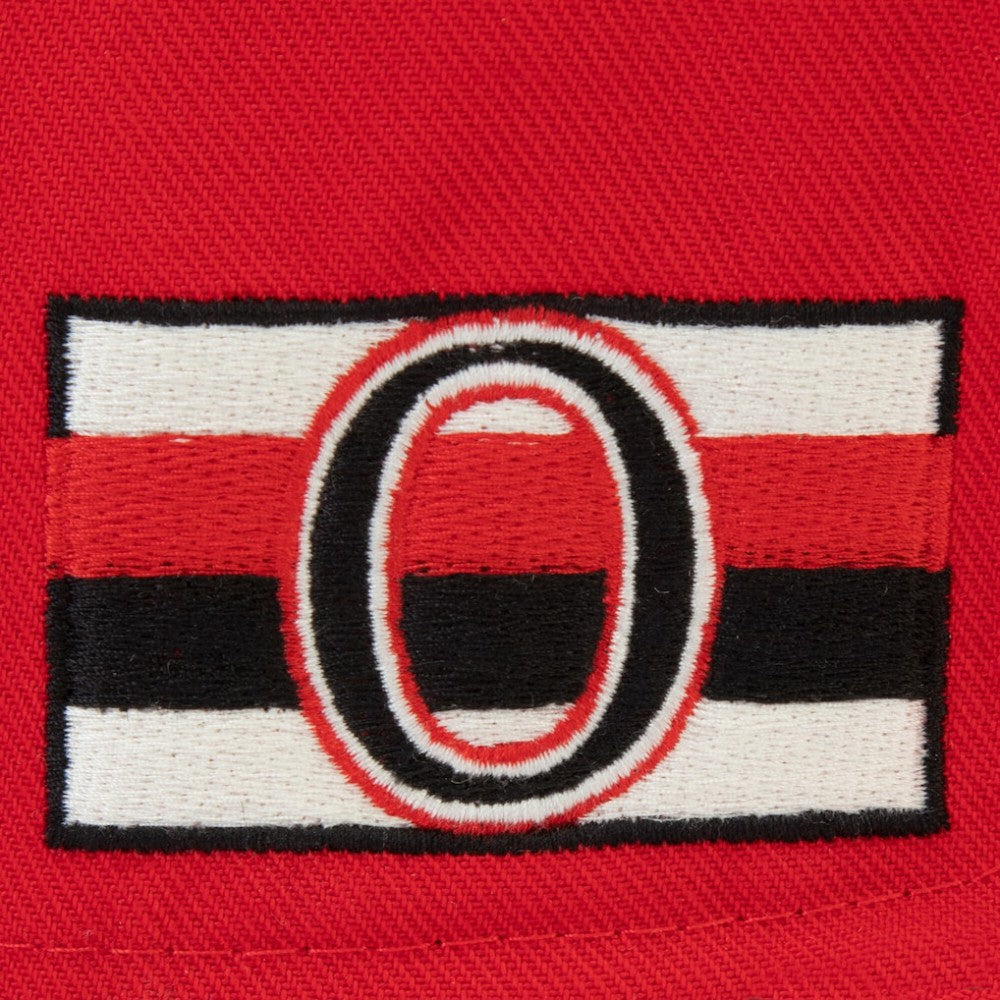 Ottawa Senators Fanatics True Classic Snapback Hat Cream/Red