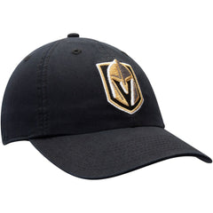 Vegas Golden Knights Fanatics Primary Logo Fundamental Core Adjustable Hat Black