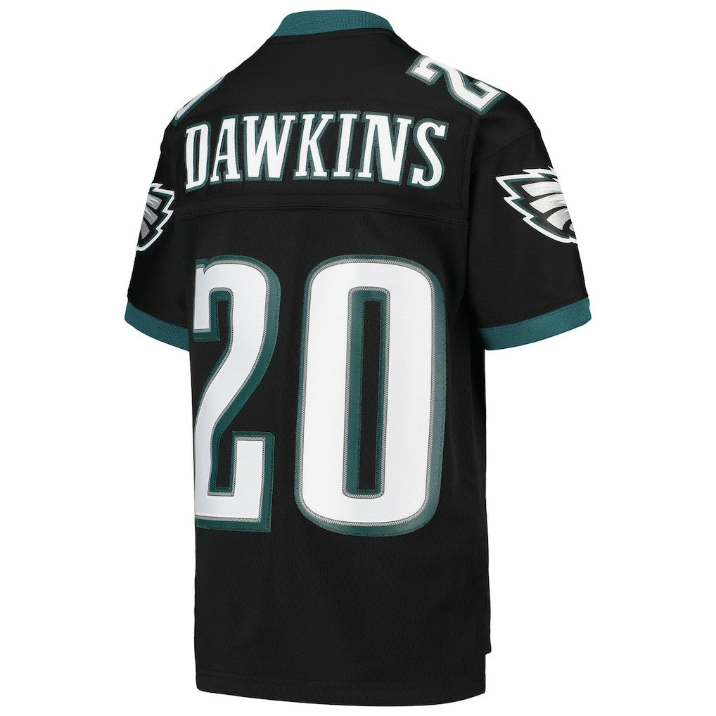 Brian Dawkins Philadelphia Eagles Youth 2004 Legacy Retired Player Jersey - Black for sale