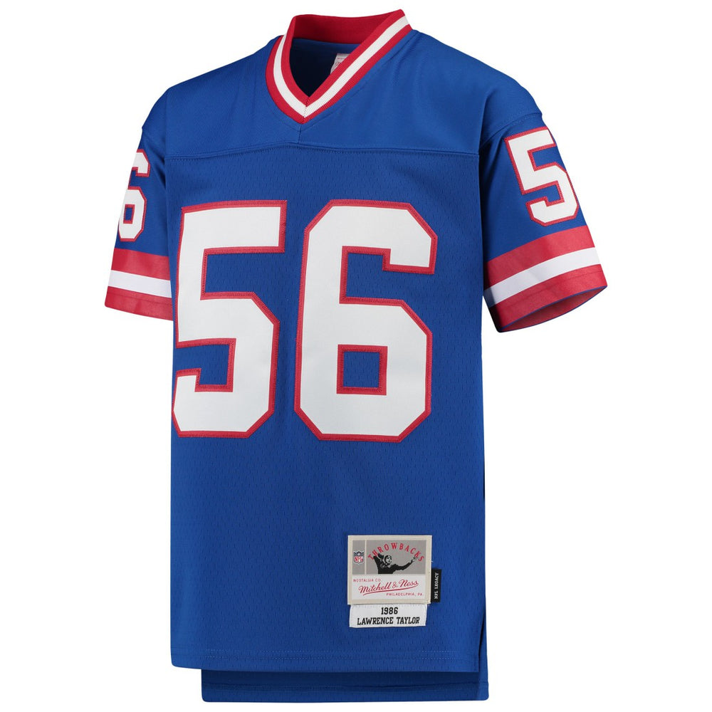 Lawrence Taylor New York Giants Youth 1986 Legacy Retired Player Jersey - Royal outlet