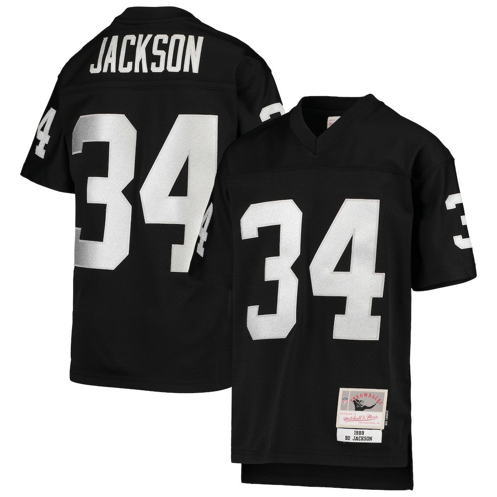 Bo Jackson Las Vegas Raiders Youth 1988 Legacy Retired Player Jersey - Black discount