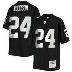 Charles Woodson Las Vegas Raiders Youth 1998 Legacy Retired Player Jersey - Black online
