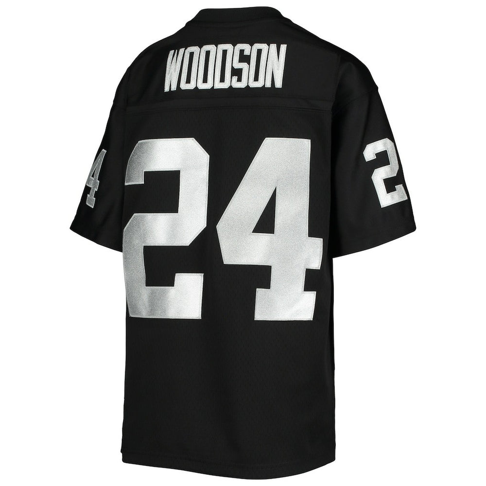 Charles Woodson Las Vegas Raiders Youth 1998 Legacy Retired Player Jersey - Black online