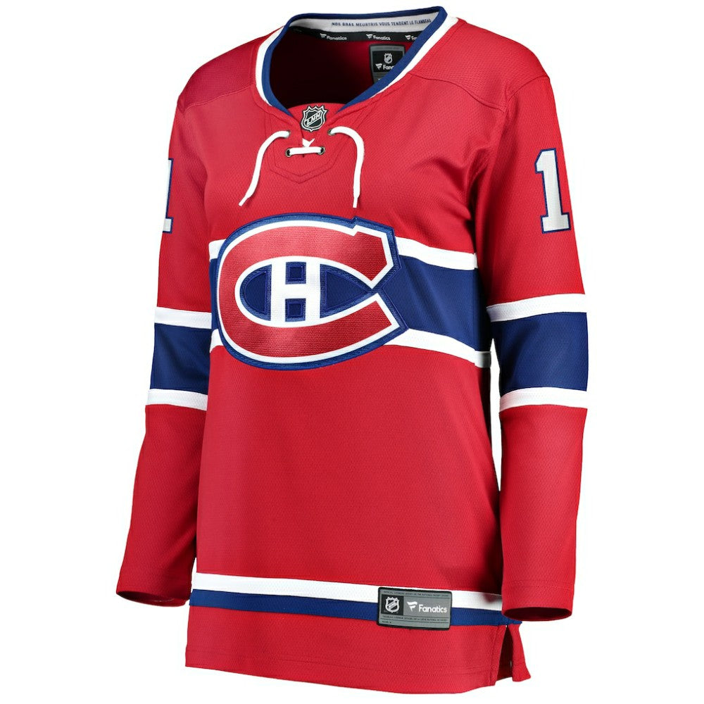 Brendan Gallagher Montreal Canadiens Fanatics Women's Home Breakaway Player Jersey Red