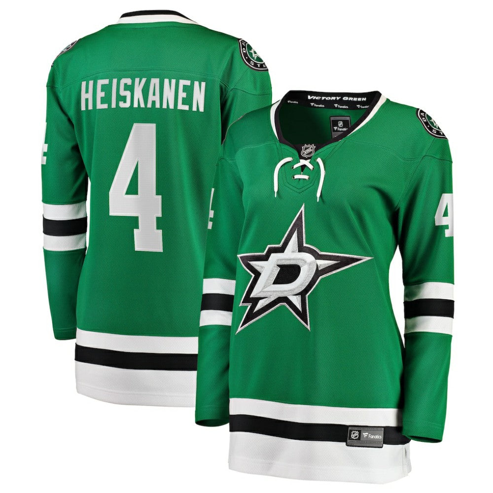 Miro Heiskanen Dallas Stars Fanatics Women's Home Breakaway Player Jersey Kelly Green