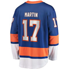 Matt Martin New York Islanders Fanatics Home Breakaway Player Jersey Royal