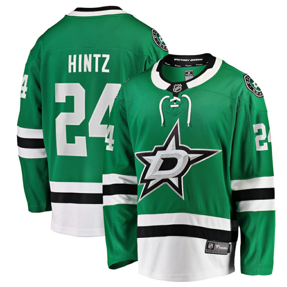 Roope Hintz Dallas Stars Fanatics Home Breakaway Player Jersey Kelly Green