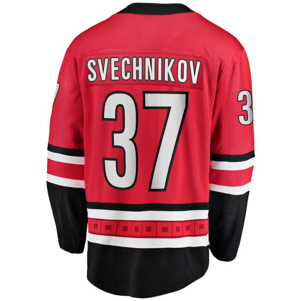 Andrei Svechnikov Carolina Hurricanes Fanatics Alternate Breakaway Player Jersey Red