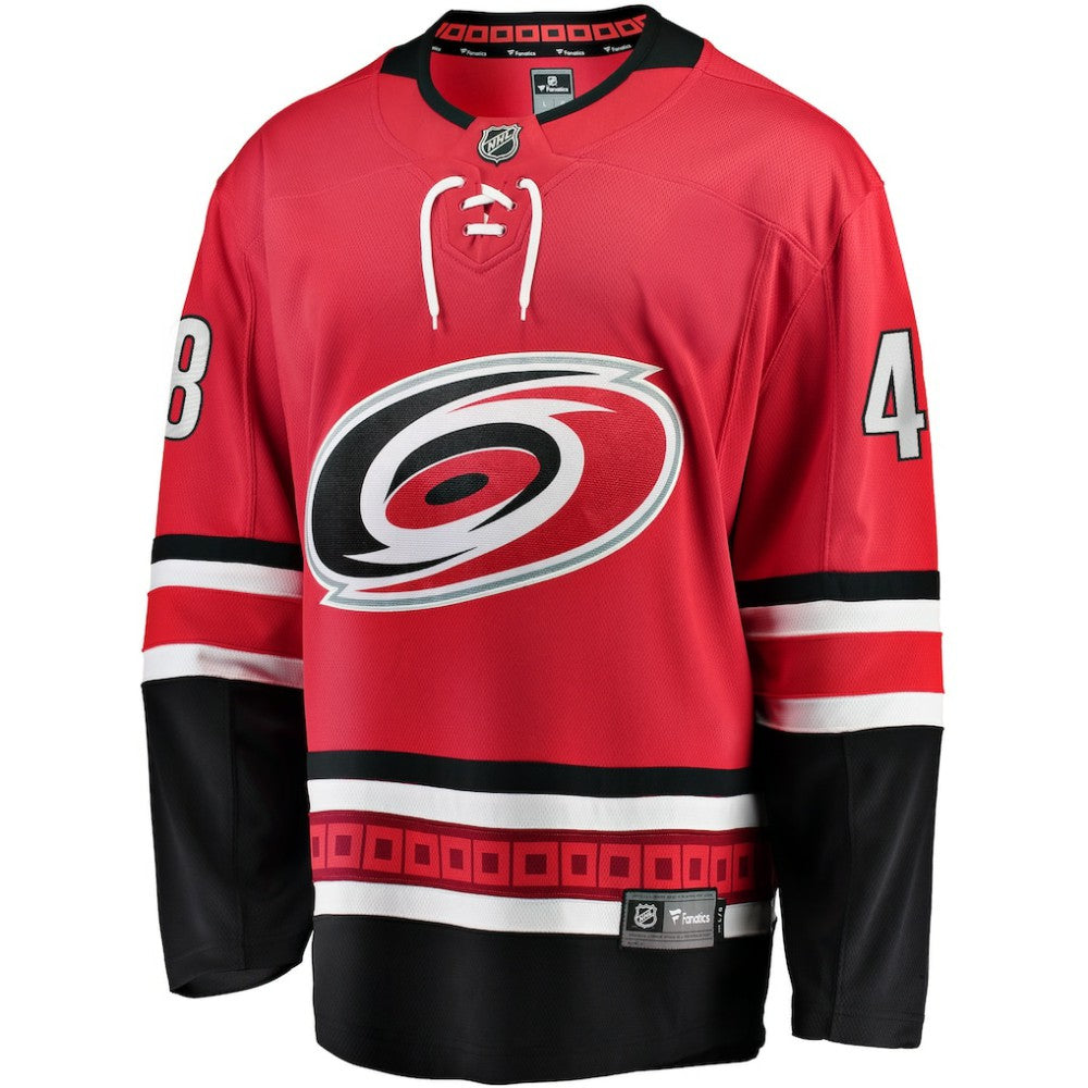 Jordan Martinook Carolina Hurricanes Fanatics Alternate Breakaway Player Jersey Red