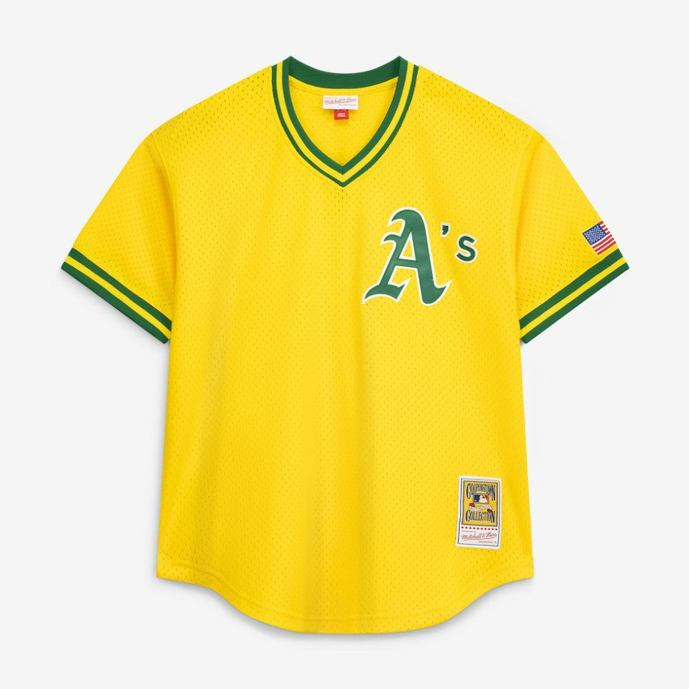 Mark McGwire Athletics Authentic Batting Practice Jersey - Gold