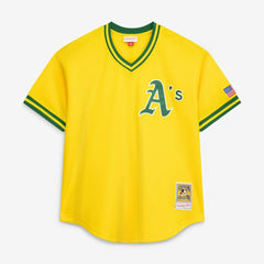 Mark McGwire Athletics Authentic Batting Practice Jersey - Gold