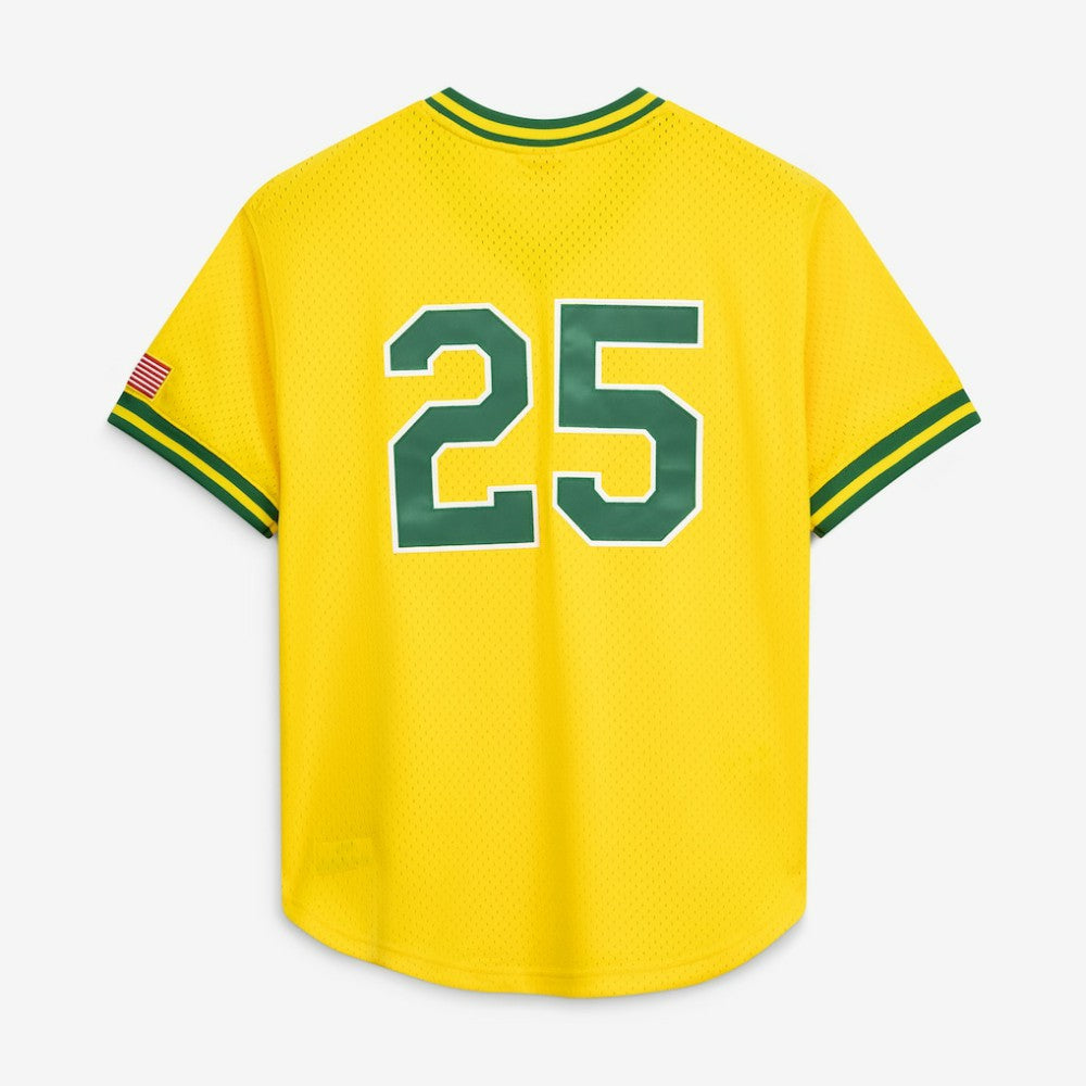 Mark McGwire Athletics Authentic Batting Practice Jersey - Gold