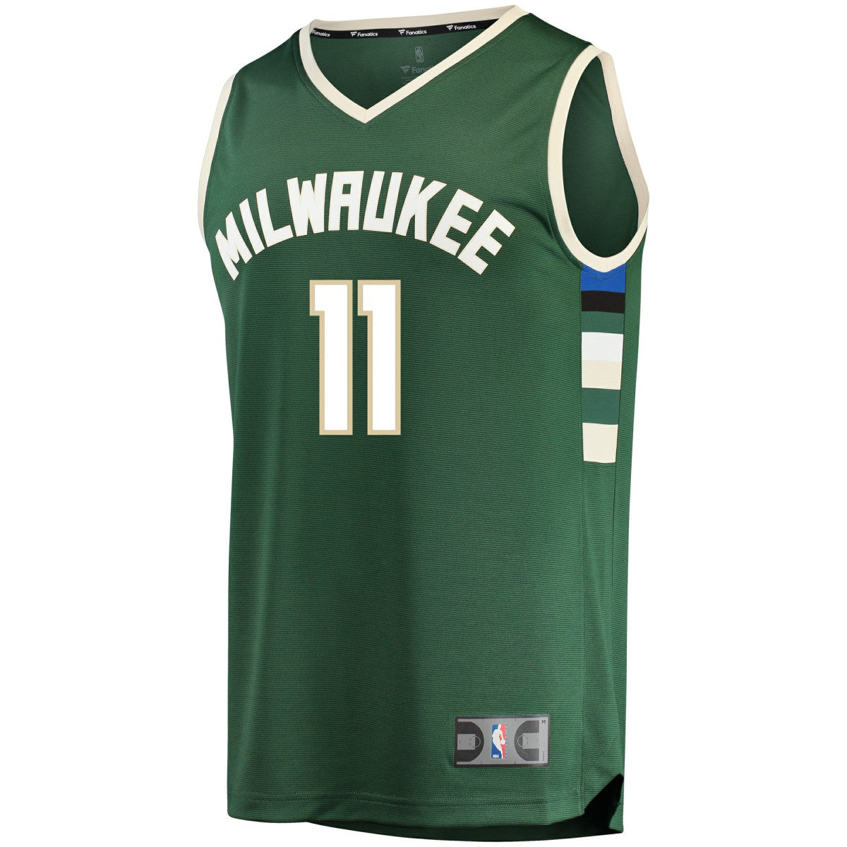 Brook Lopez Milwaukee Bucks Fast Break Replica Player Jersey Green - Icon Edition