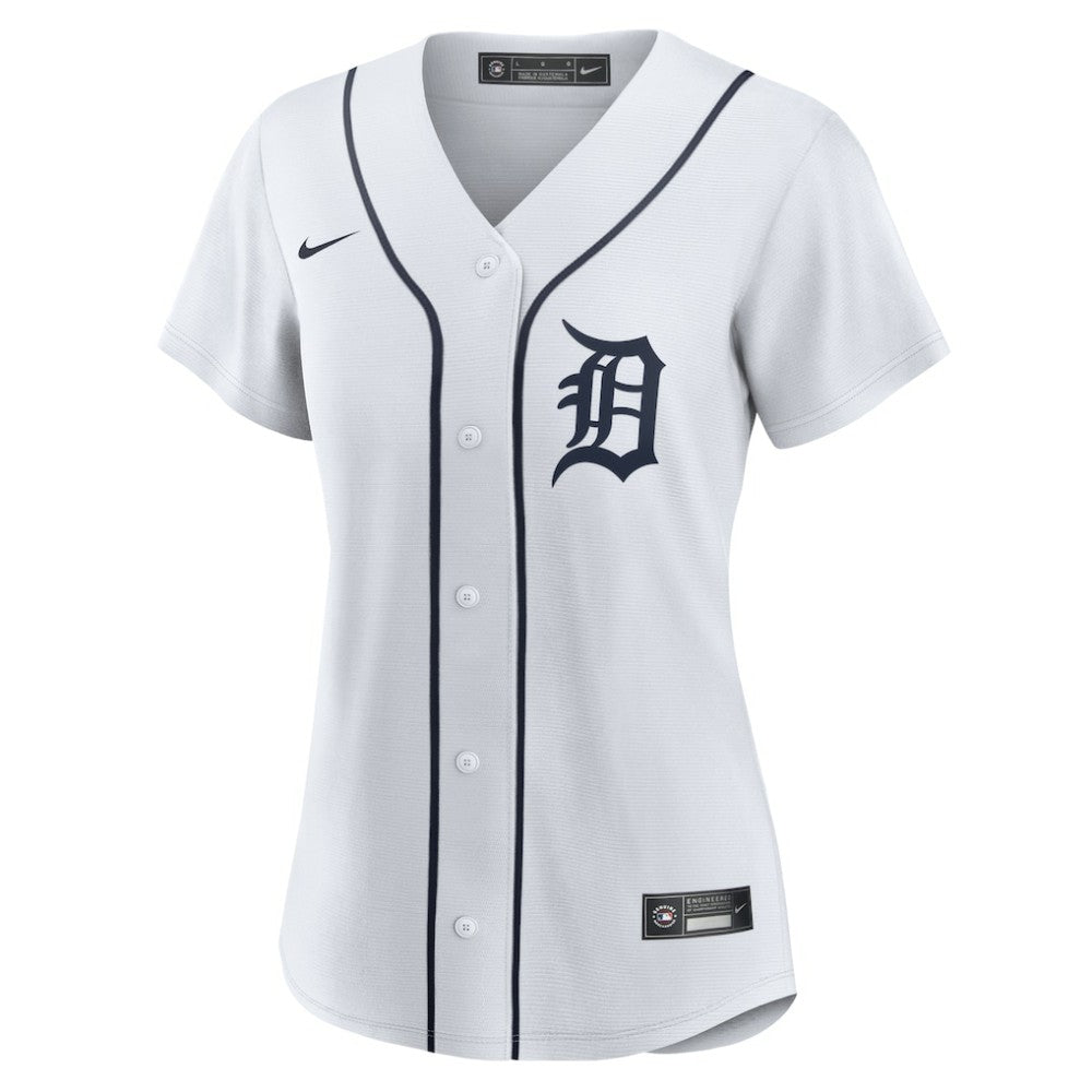 Detroit Tigers Women's Home Replica Team Jersey White | Nike