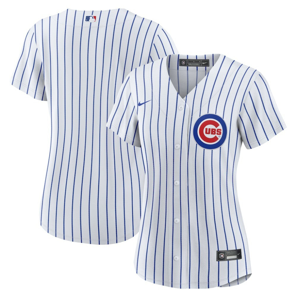 Chicago Cubs Women's Home Replica Team Jersey White | Nike