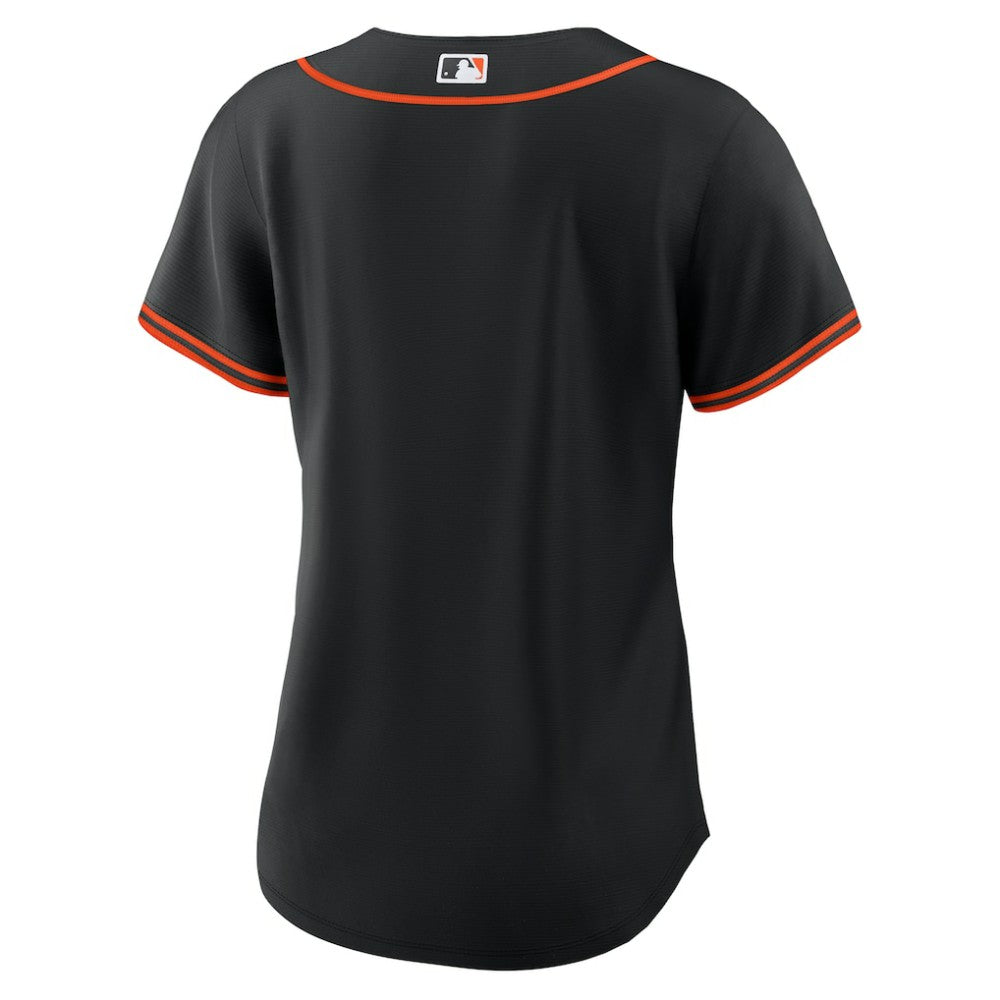 San Francisco Giants Women's Alternate Replica Team Jersey Black | Nike