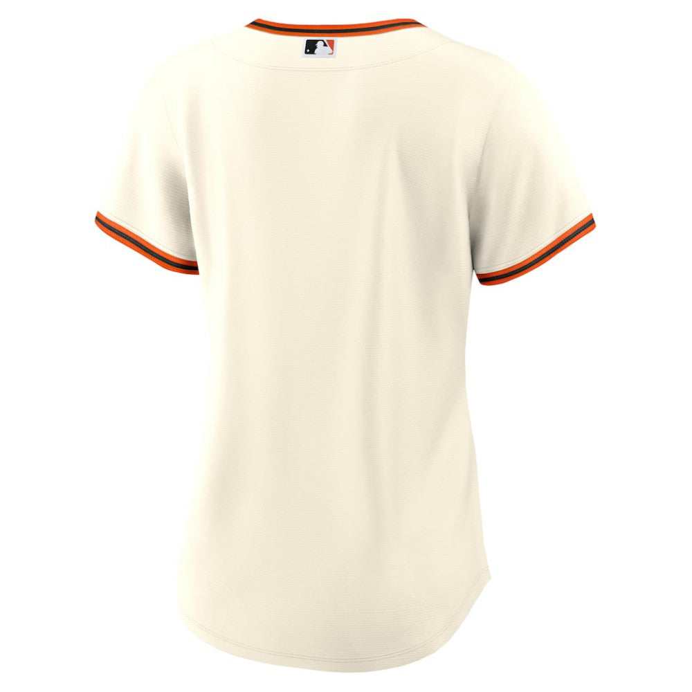 San Francisco Giants Women's Home Replica Team Jersey Cream | Nike