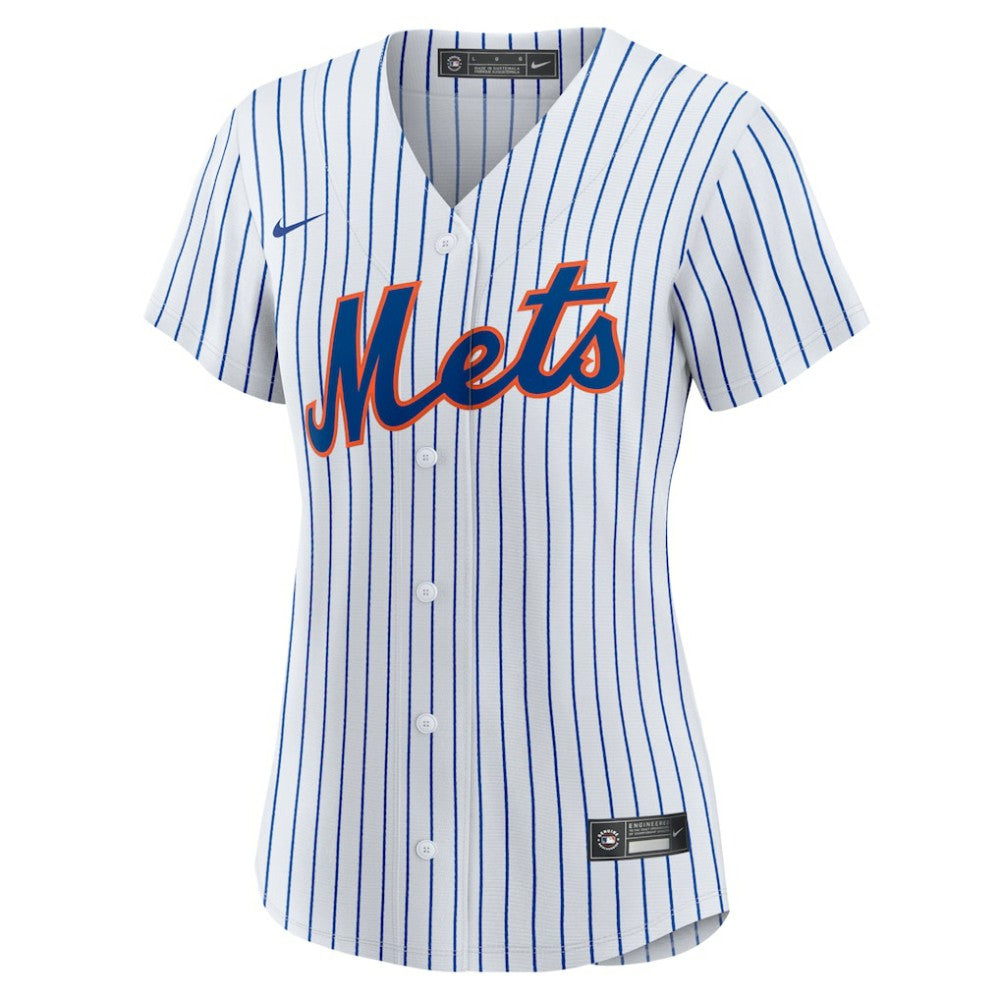 New York Mets Women's Home Replica Team Jersey White | Nike
