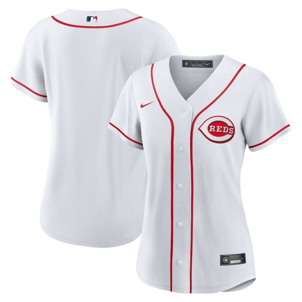 Cincinnati Reds Women's Home Replica Team Jersey White | Nike