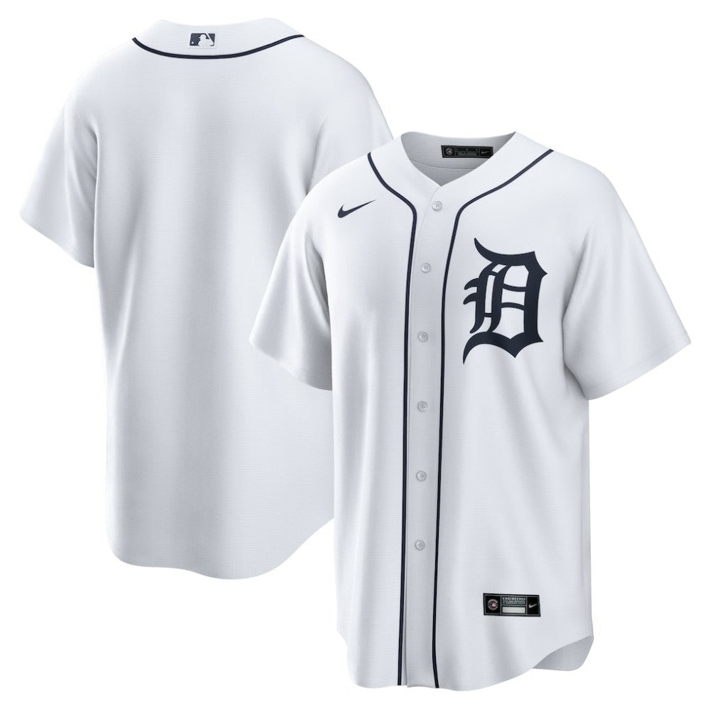 Detroit Tigers Home Replica Team Jersey White | Nike