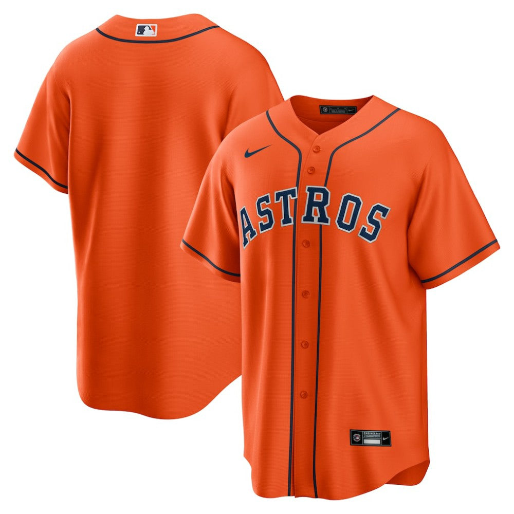 Houston Astros Alternate Replica Team Jersey Orange | Nike