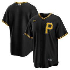 Pittsburgh Pirates Alternate Replica Team Jersey Black | Nike