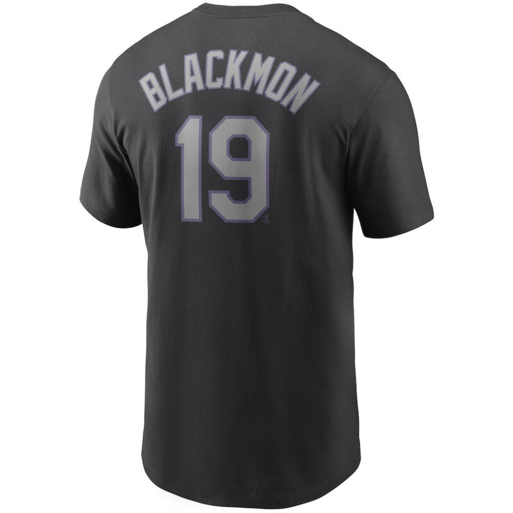 Charlie Blackmon Colorado Rockies Name & Number T-Shirt Black | Nike