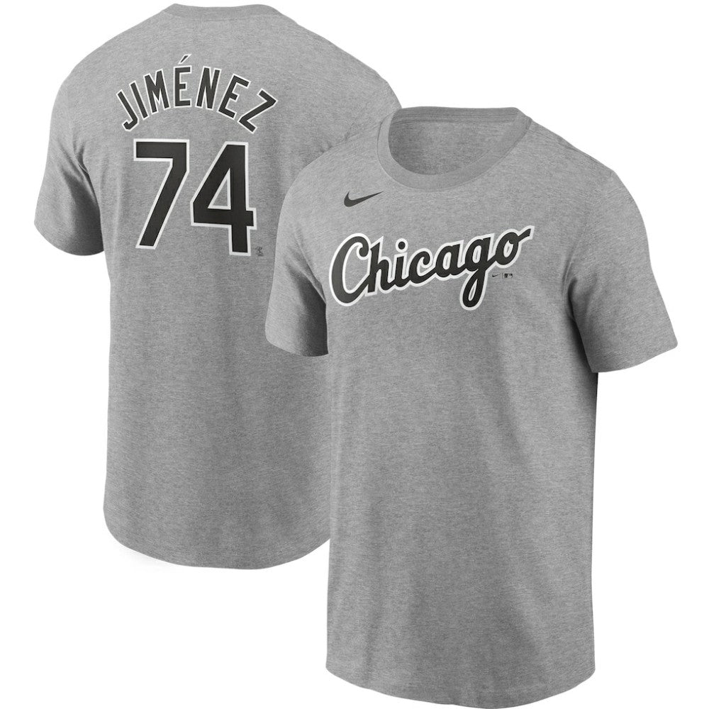Chicago White Sox Name & Number T-Shirt Heather Gray | Nike