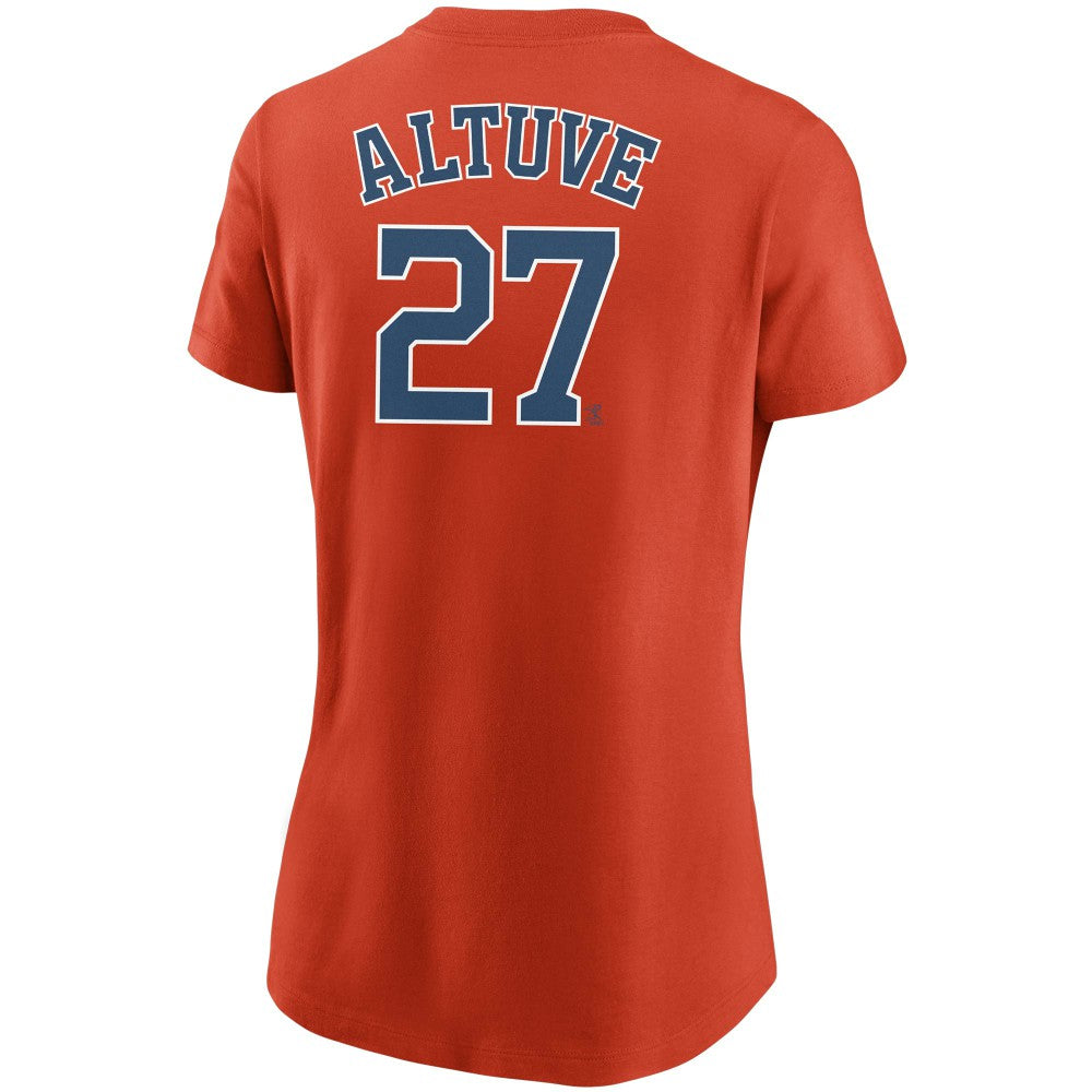 Jose Altuve Houston Astros Women's Name & Number T-Shirt Orange | Nike