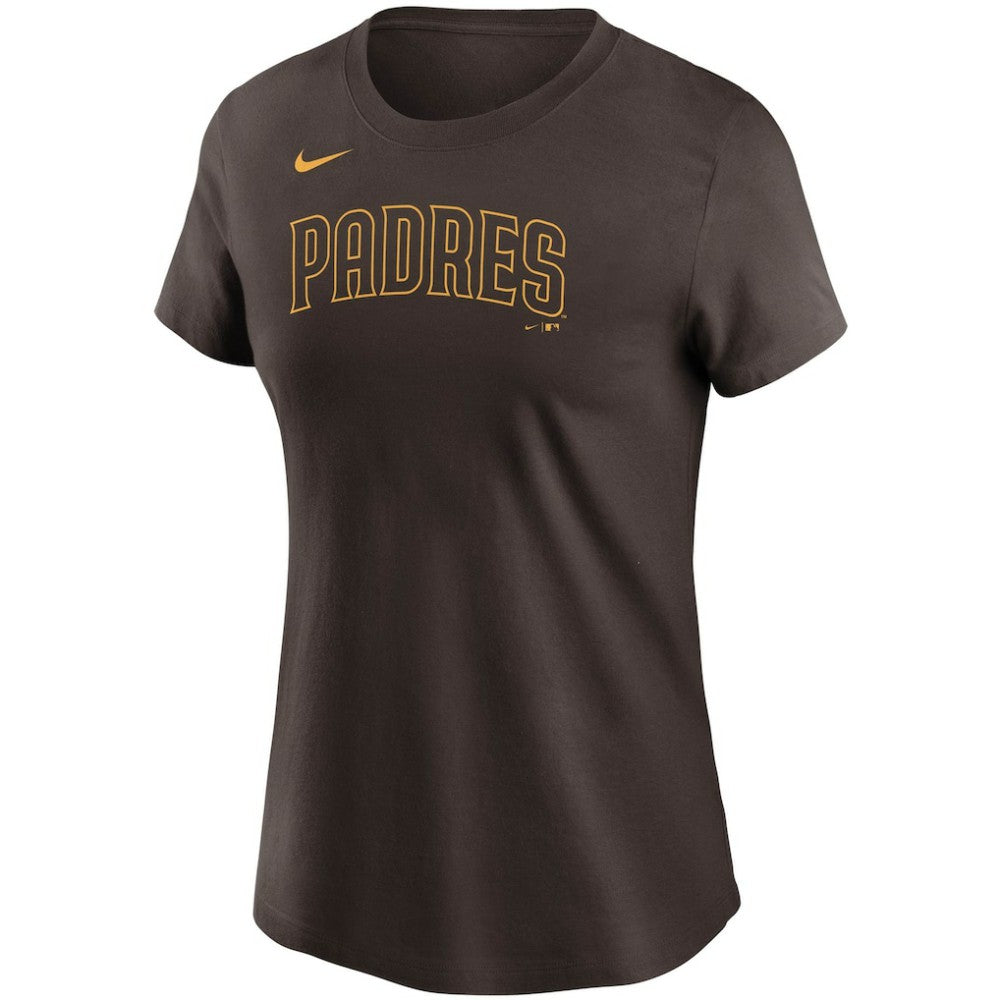 Manny Machado San Diego Padres Women's Name & Number T-Shirt Brown | Nike