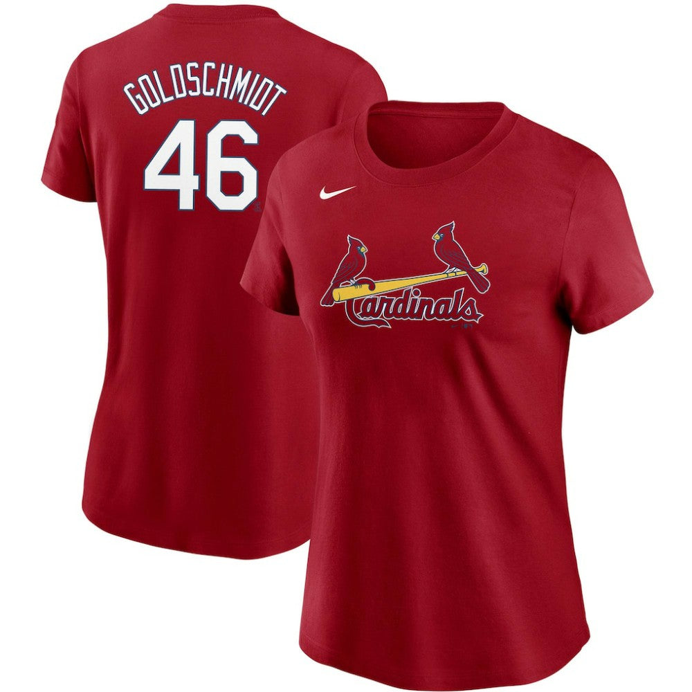 Paul Goldschmidt St. Louis Cardinals Women's Name & Number T-Shirt Red | Nike