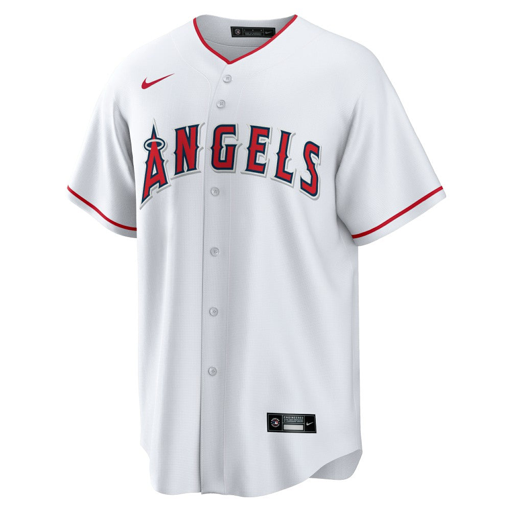 Mike Trout Los Angeles Angels Home Replica Player Name Jersey White | Nike