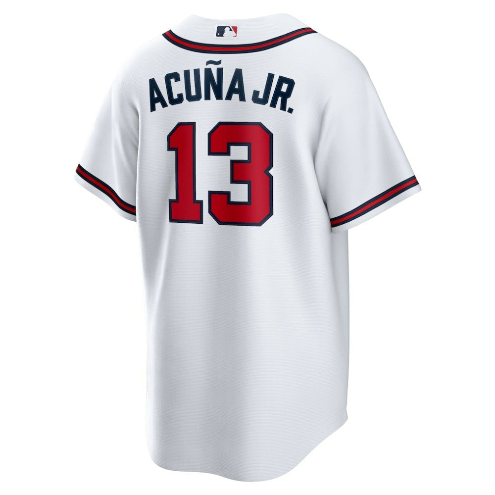 Ronald Acuna Jr. Atlanta Braves Home Replica Player Name Jersey White | Nike