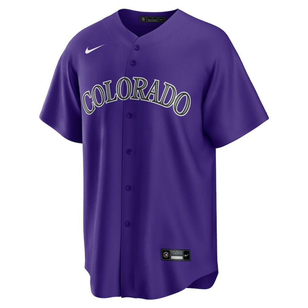 Charlie Blackmon Colorado Rockies Alternate Replica Player Name Jersey Purple | Nike